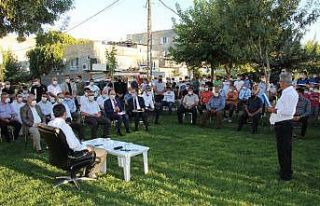 Vali Şahin mahalle buluşmaları gerçekleştirdi