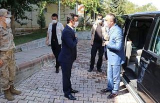 Vali Soytürk Polateli ilçesinde incelmelerde bulundu