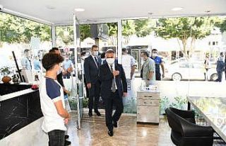 Vali Yazıcı pandemi denetimlerini yerinde inceledi