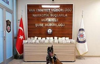 Van’da 23 kilo uyuşturucu ele geçirildi