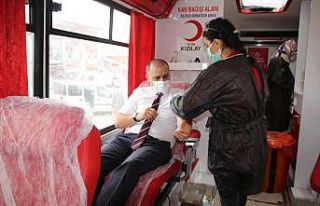 Varto’da kan bağışı kampanyası