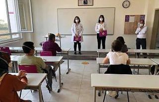 Veliler ile birebir görüşme yapıldı