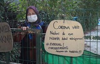 Virüsten korunmak için misafir kabul etmiyorlar