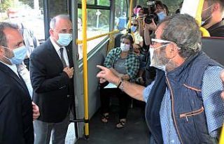 Yalova Valisi pandemi tedbirlerini denetledi