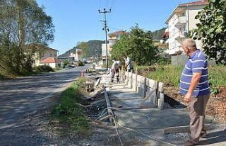 Yaya kaldırımı sorunu çözülüyor