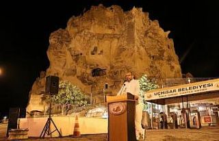 Yazar Sinan Yağmur, Uçhisar’da