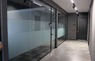 Yeni trend ofislerin tercihi cam bölme