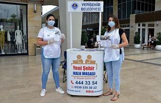 Yenişehir Belediyesi, aileleri uzaktan eğitime hazırlıyor