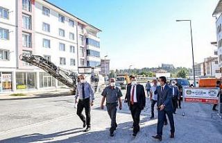 Yeşiltepe Adli Tıp Caddesi yenileniyor