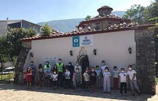 Yıldırım’da çocuklara masal dinletisi