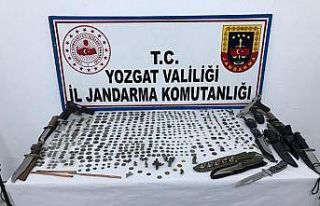 Yozgat’ta 545 parça tarihi eser ele geçirildi