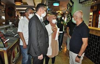 Yüksekova’da korona virüs denetimi