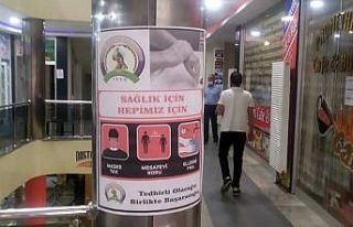 Yüksekova’da korona virüse karşı ‘tedbirli...