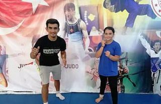 Yunusemreli kardeşlerin spor sevgisi