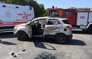 Zonguldak’ta trafik kazası: 4 yaralı