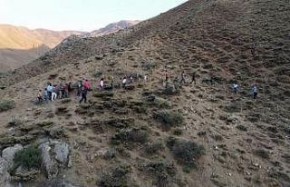 2500 rakımlı tepede ders