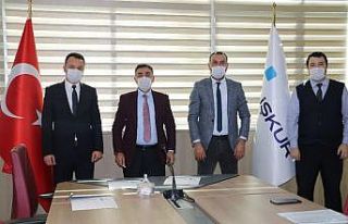 300 kişinin iş sahibi olacağı kursun protokolü...