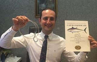 37 kilogram güce dayanacak misina ile 260 kilogramlık...