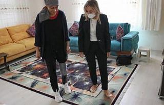 4. kattan düşen kadın 5 yıl sonra ilk adımı...