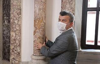 638 yıllık tarihi caminin deprem sigortası dönen...