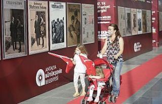 97.yıl sergisinde tarihe yolculuk