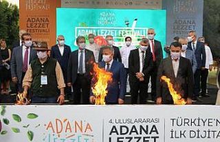 Adana Lezzet Festivali, mangal ateşinin yakılmasıyla...