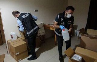 Adana’da bin 305 litre etil alkol ele geçirildi