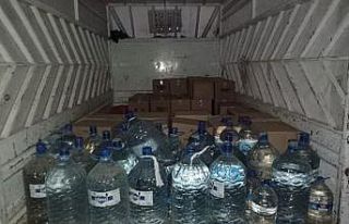 Adana’da sahte içki operasyonu