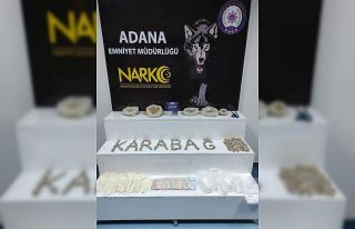 Adana’da uyuşturucu operasyonu