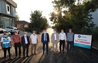 Adapazarında 57 sokakta asfalt çalışması