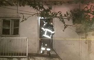 Adıyaman’da ev yangını