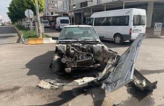 Adıyaman’da kaza: 1 Yaralı