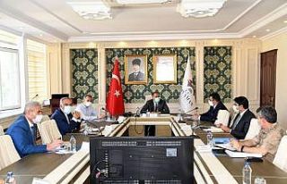 Adıyaman’da pandemi kurulu toplantısı yapıldı