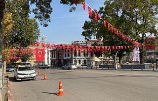 Afyonkarahisar Türk bayraklarıyla donatıldı
