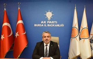 Ak Parti Bursa’da hedef 500 bin üye