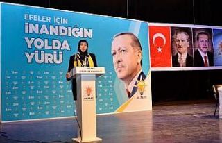 AK Parti Efeler İlçe Kadın Kolları Başkanı Ege,...