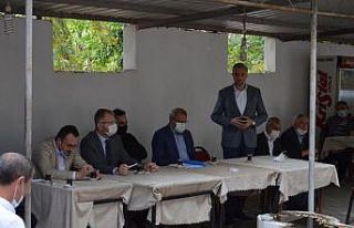 AK Parti heyeti Gökçeler köyünde