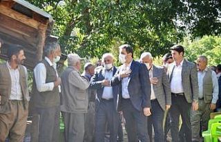 AK Parti heyeti Kato Dağı bölgesinde