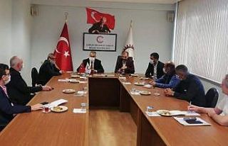 AK Parti İl Başkanı Ahlatçı, sanayicileri dinledi
