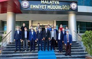 AK Partilerden Emniyet Müdürü Dağdeviren’e ziyaret