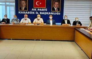 AK Partili Belediye Meclis üyelerinden Başkan Vergili’ye...