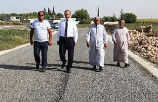 Akçakale’de yollar kışa hazırlanıyor