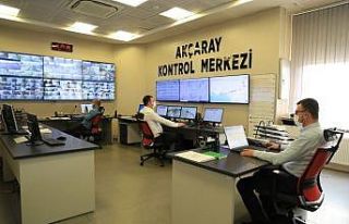 Akçaray, 400 kamera ile uzaktan kontrol ediliyor