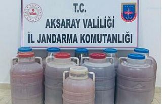 Aksaray’da kaçak içki operasyonu: 2 gözaltı