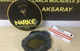 Aksaray’da uyuşturucu operasyonu: 1 tutuklama