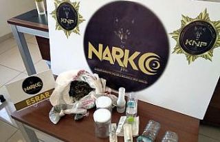 Akşehir’de esrar ele geçirildi