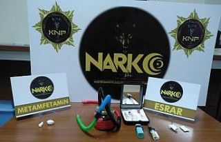 Akşehir’de uyuşturucu madde ele geçirildi