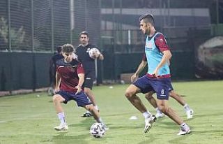 Alanyaspor’da Galatasaray maçı hazırlıkları...