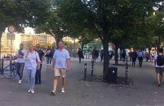 Almanya’daki Covid-19 tedbirsizliğini kameraya...