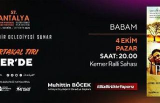 Altın Portakal Sinema Tırı Kemer’e geliyor